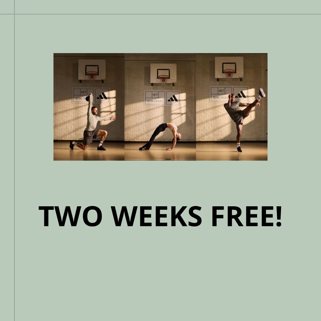 Two Weeks Free at Het Gymlokaal