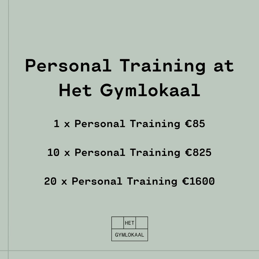 Personal Training at Het Gymlokaal