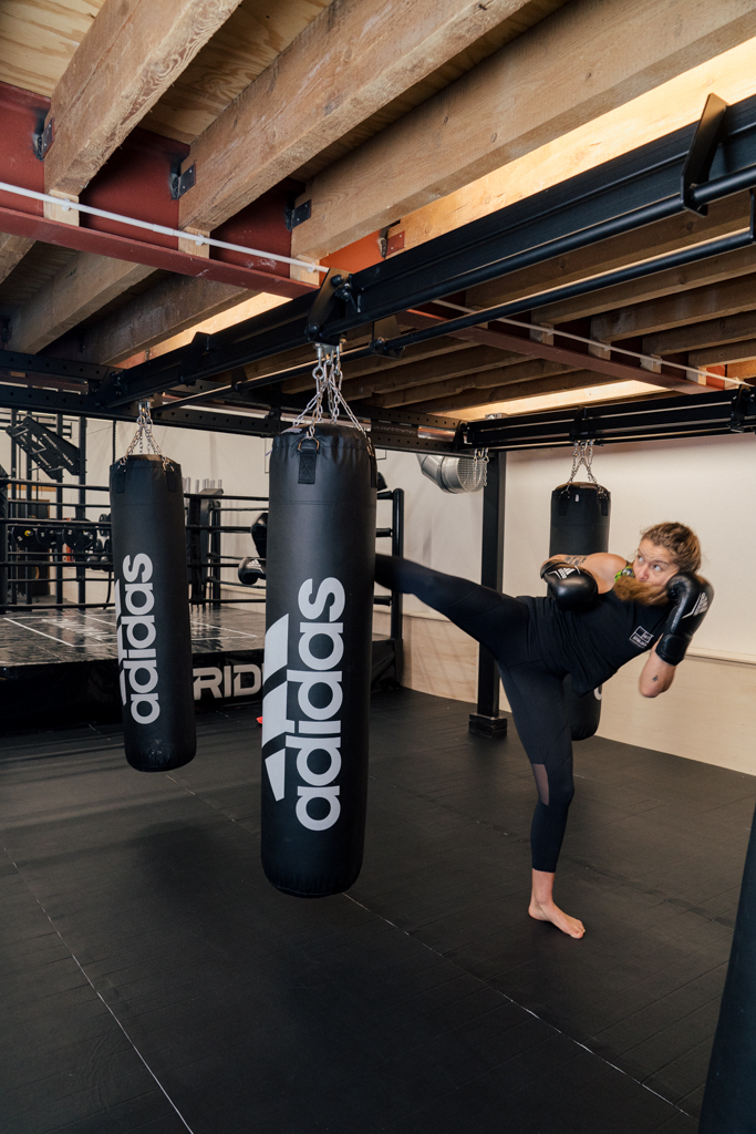 Bij Het Gymlokaal wordt boksen en kickboksen