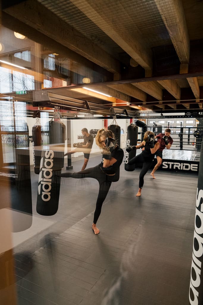 Bij Het Gymlokaal wordt boksen en kickboksen